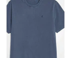 Commons Garment Dyed T-Shirt - Blue