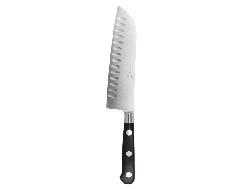 Andre Verdier Santoku Knife 17cm Forged Hollow Sharp Edge Kitchen Knife For Vegetables Meat