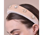 Culturesse Lynne Vintage Style Headband - Pink