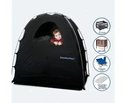 SlumberPod 3.0 142cm Baby Privacy Canopy/Ten Pod Portable Black/Grey 4m+