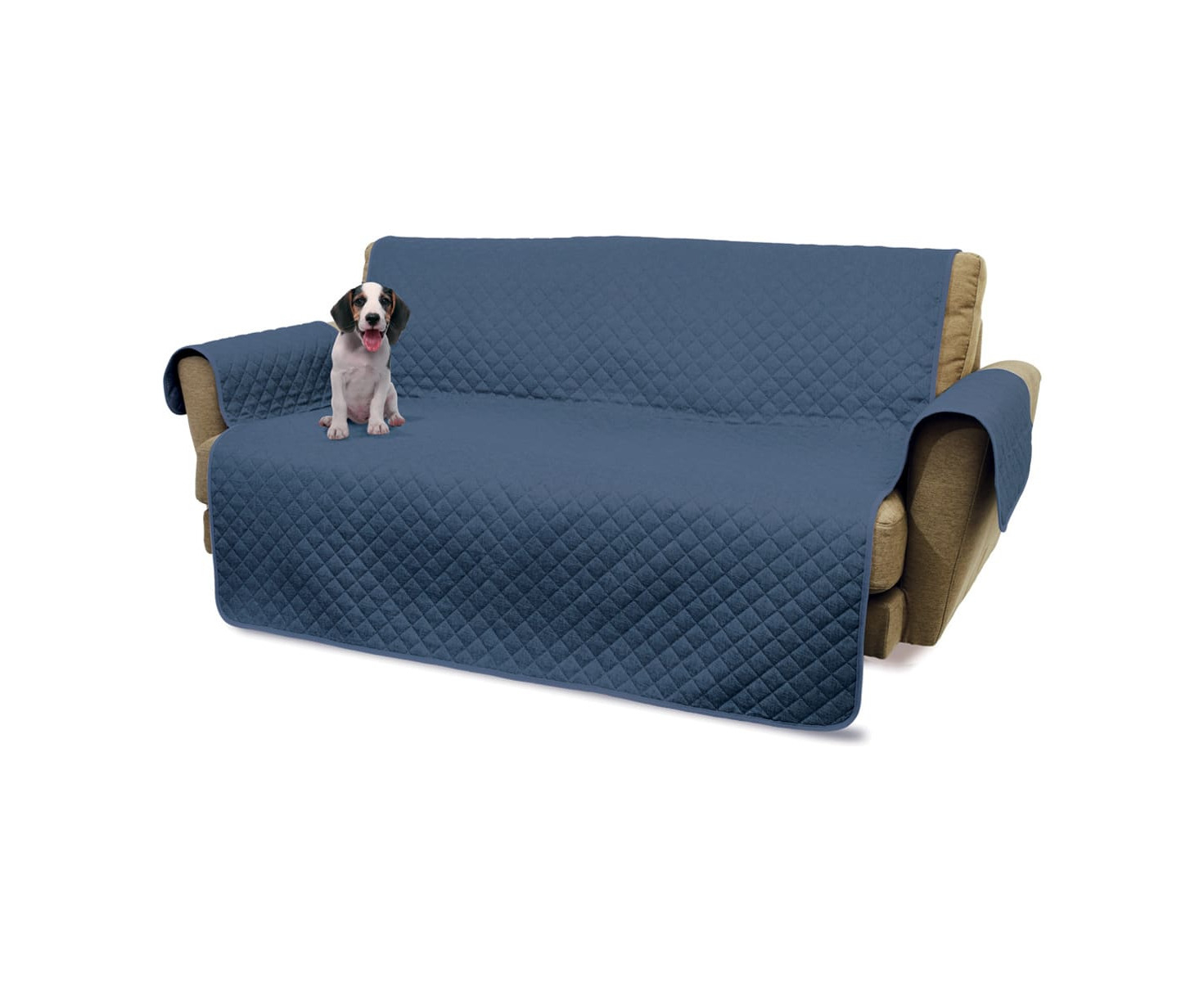 Pet quilted couch store topper