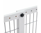 Freestanding Retractable Dog Barrier with Gate