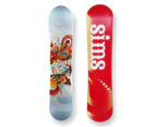 Sims Snowboard 110cm Wish Flat Capped