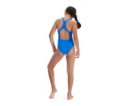 Speedo Girls Medalist Eco Endurance+ One Piece Swimsuit (Bondi Blue) - RD2956