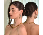 Culturesse Alek Modern Muse Gold Chain Necklace