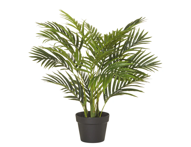 Rogue Artificial Areca Palm Tree Plant in Pot 2.2ft Greenery Fake Tropical Potted Plant