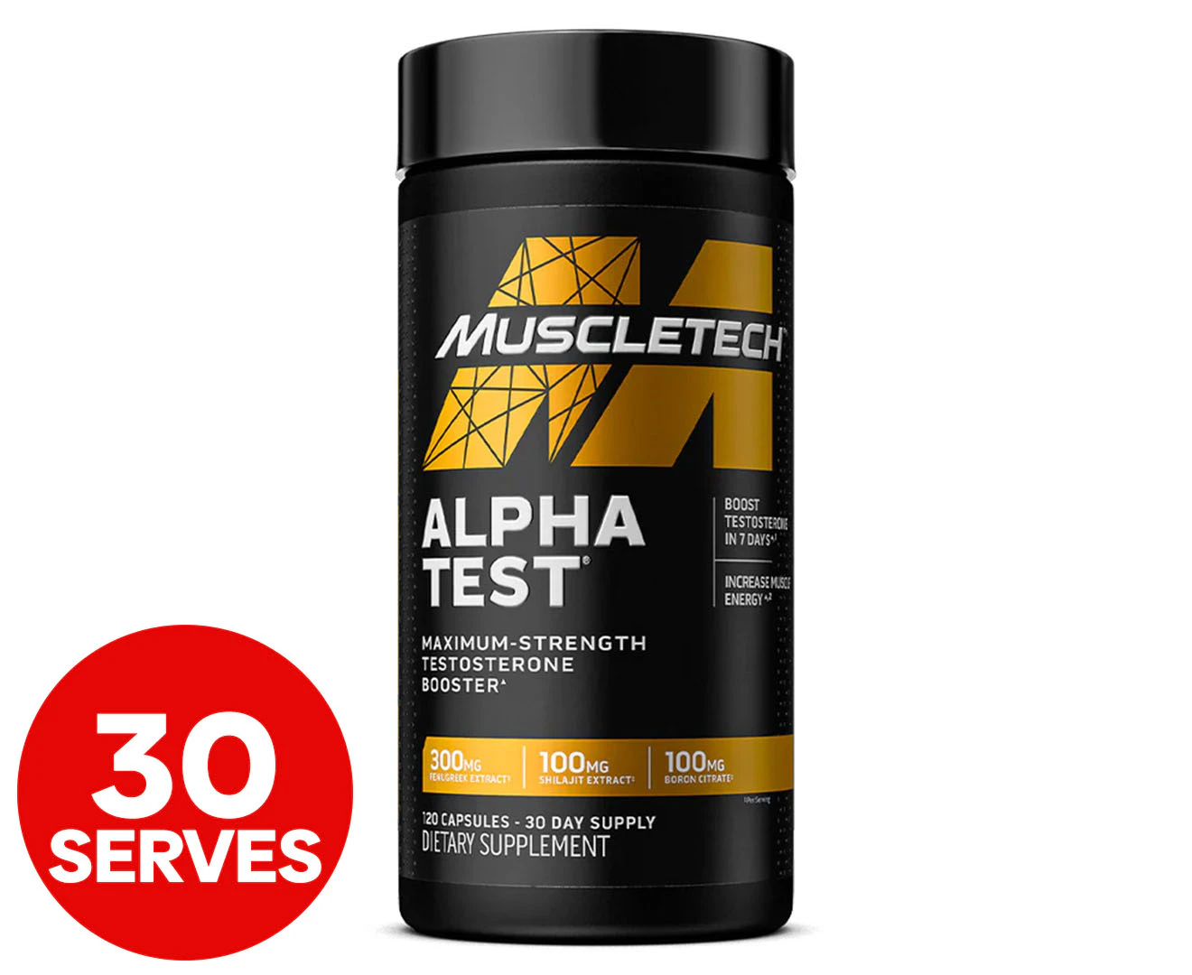 MUSCLETECH Alpha est, 60 capsules