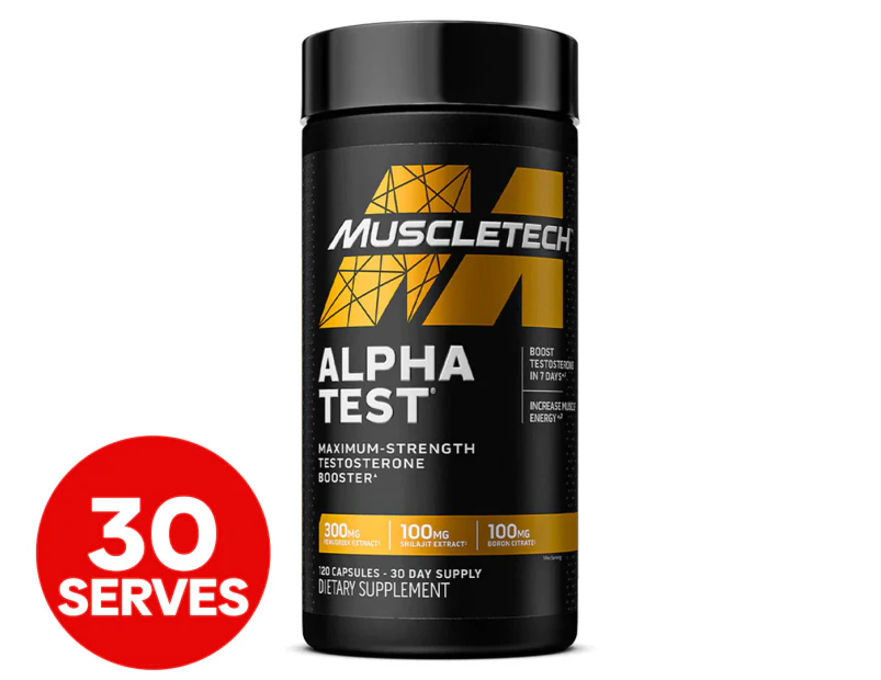 MUSCLETECH Alpha est, 60 capsules