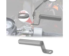 Aluminum Alloy Motorcycle Bike Handlebar Mirror Mount Bracket Extender Adapter