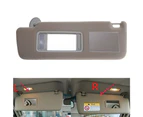 7432060850B1 Car Sunshield Inside Sunvisor for Land Cruiser-Prado 2002-2010 - Gray - copilot