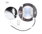 75mm Diameter Round LED Light for Marine Yacht 12/24V Cabin Deck Lights - 12V - White light