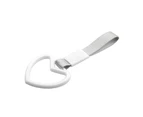 Armrest Ring for Subway Train Bus Handle Hand Tow Strap Car SUV Bus Charm Drift - White