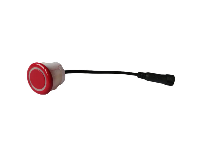 Auto Parking Monitor Detector Induction System Parts 12V 23mm Probe Sensor - Red