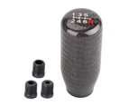 Auto Gear Shifter Transmission Ball Shift Level Knob with 8mm/10mm/12mm Adapters - 5th gear