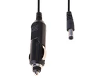 Auto Cigarette Lighter Socket Plug Connector Power Port Outlet Adapter 12V-24V - Black