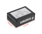 Car Parking Camera Video Channel Converter Auto Switch 2 Channel Control Box - Black
