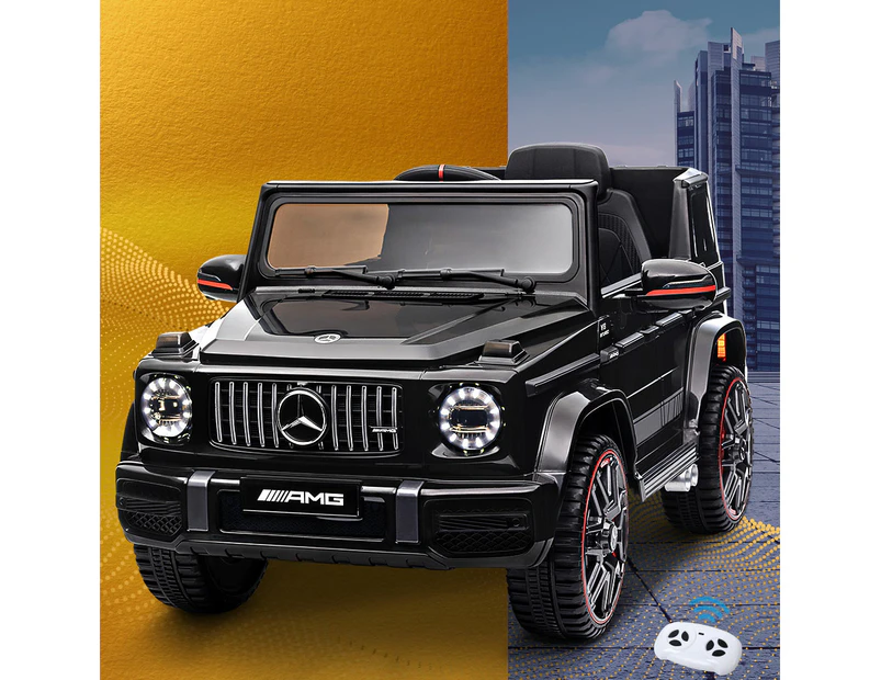 Kids Electric Ride On Car Mercedes-Benz Licensed AMG G63 Toy Cars Remote Black