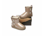 Ugg Australian Shepherd Kids Coated Classic | Sheepskin Upper - Kids - UGG Boots