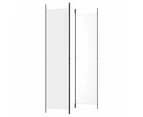 vidaXL Panel Room Divider Fabric Privacy Screen Folding Multi Colours/Sizes - White
