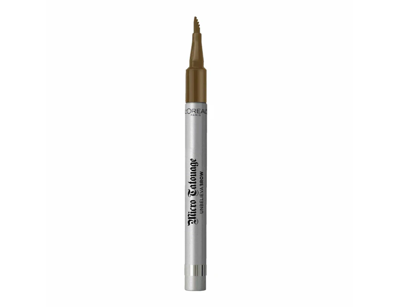 L'Oreal Unbelieva'brow Micro Tattoo Brow Pen - 104 Chatain