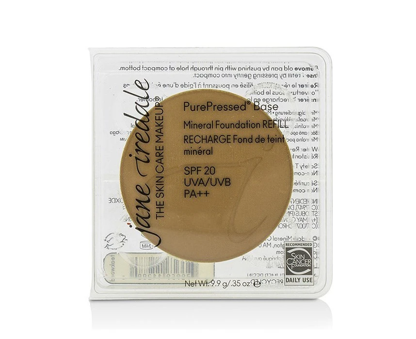 Jane Iredale Purepressed Base Mineral Foundation Refill Spf 20 Teakwood 9.9g/0.35oz