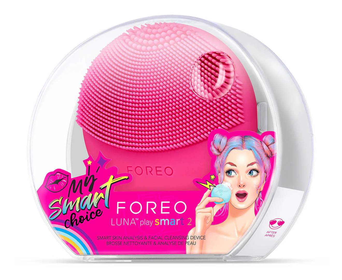 FOREO LUNA Play Smart2 Facial Cleansing Massager - Cherry Up