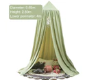 Bed Canopy for Girls, Soft Princess Canopy for Girls Bed, Dreamy Decor Frills Bed Canopies for Kids Room, Hanging Canopy Bedding Drapes Toddler Reading N