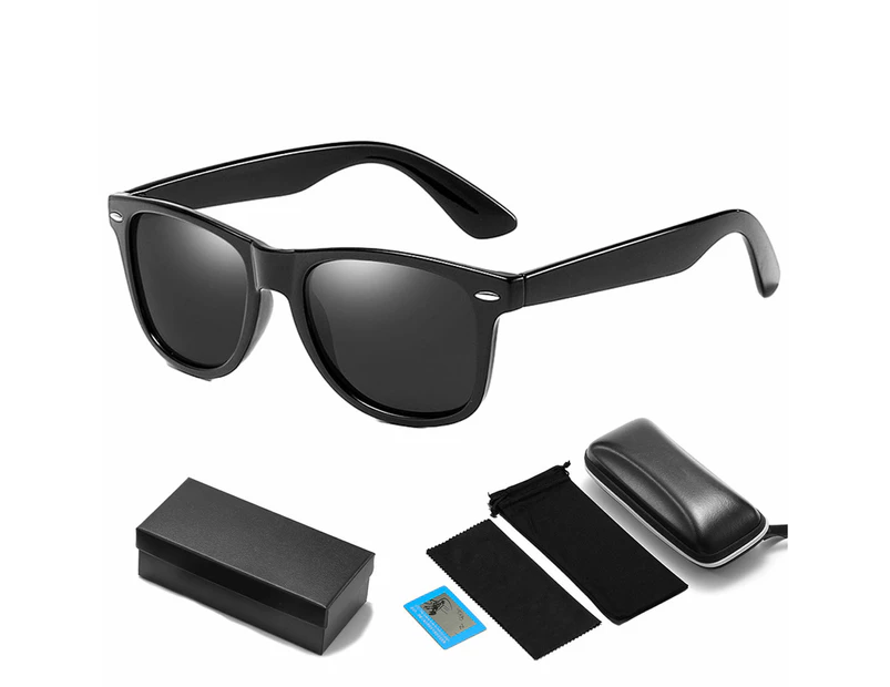 Men's Polarized Sunglasses for Driving Fishing Golf Metal Glasses