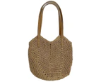 Straw Bag for Women Summer Beach Bag Soft Woven Tote Bag Large Rattan Shoulder Bag for Vacation.