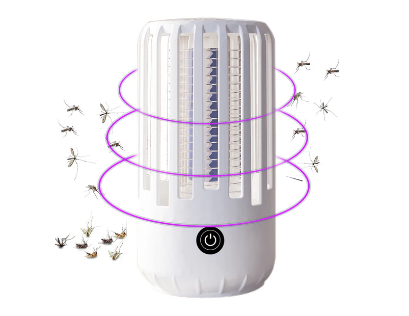 Bug Zapper Outdoor Wireless Mosquito Zapper Indoor Portable Camping Bug Zapper Electric Trap