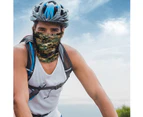 4 Pieces Summer Balaclava Face Mask Breathable Sun Dust Protection Mask Long Neck Cover for Outdoor Activities