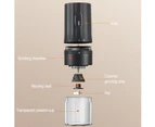 Portable Electric Coffee Grinder - One Button Control Coffee Bean Grinder Low Temperature Ceramic Grinding