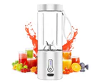 Powerful Portable Blender for Shakes and Smoothies,Personal Size Blender with Rechargeable