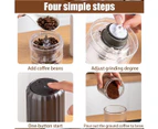 Electric Coffee Grinder Automatic Coffee Bean Grinder USB Rechargeable Burr Coffee Grinder