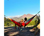 Portable and Lightweight Outdoor Camping Hammock - Grey and Blue