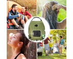 Outdoor Camping Portable 20L Water Shower Bag - Blue