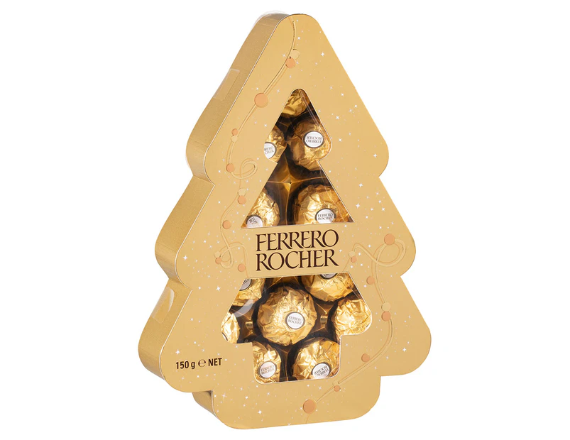 Ferrero Rocher 12-Piece Christmas Tree Gift Box 150g