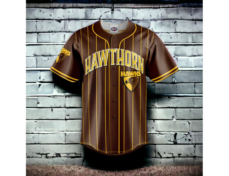 Hawthorn Hawks Slugger Baseball Shirts