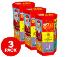 3 x 22pk Chupa Chups Mini Lollipops Christmas Tube