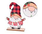 Christmas Table Decorations Wooden Centerpiece Signs, For Christmas Party Table Home Decrations Indoor,Style 4
