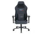 ONEX ONEX-STC-E-XL-GR STC Elegant XL Series Gaming Chair Graphite w/ Short pile linen fabric