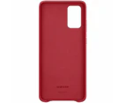 Samsung Galaxy S20+ Leather Cover - Red