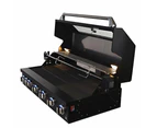 Smart 6 Burner Built-In Gas BBQ With Rotisserie & Rear Infrared Burner In Black (601WB-BLK)