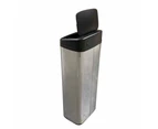 Sensor Bin 50L Silver Stainless Steel Rubbish Bin Motion Automatic