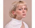 Culturesse Cora Modern Fashionista Hair Clip - Silver