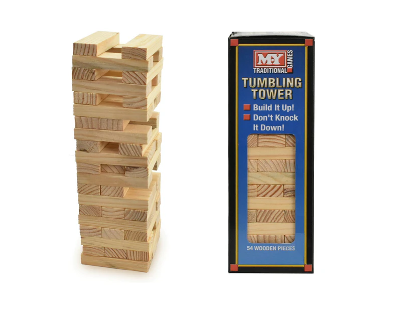 Wooden Tumbling Tower