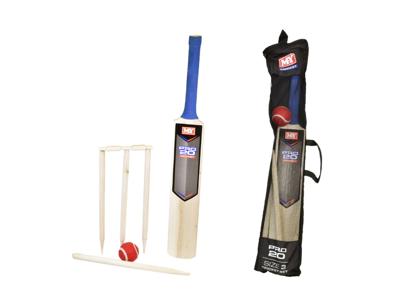 Wooden Cricket Set for Kids (Size 3)