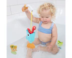 Yookidoo Catch N Sprinkle Fishing Set Kids/Toddler Animal Fish Bath Toy 2-6y