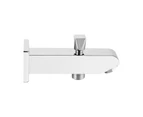 Bathtub Spout tap diverter Water Outlet with diverter bath shower faucets Wall Spout Chrome