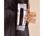 Culturesse Toffee Modern Shimmer Hair Claw - Medium - Brown